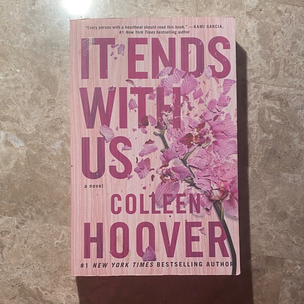 Pink Floral Book Cover